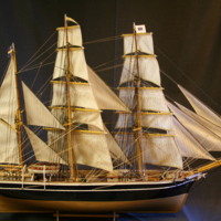 ÖM 15296 - Skeppsmodell