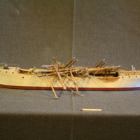 ÖM 15291 - Skeppsmodell